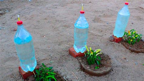 Como Hacer Riego Por Goteo Con Botellas De Plastico Para 15 Dias De