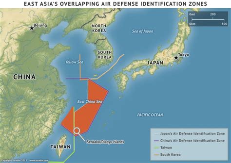 Air Zone Tensions Continue Over The East China Sea