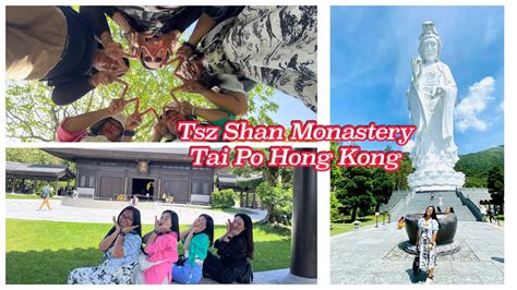 Hk Buddhist Temple Tour Tsz Shan Monastery Tai Po Guan Yin Statue