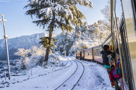 WORLD HERITAGE SITE KALKA SHIMLA RAILWAY Editorial Photo - Image of ...