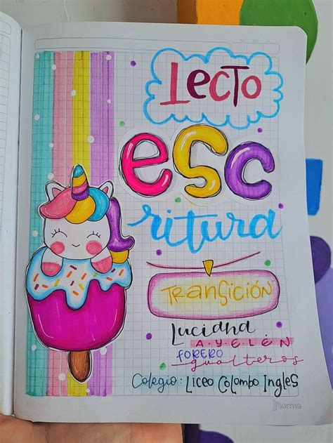 Cuaderno Lecto Escritura Cuadernos Creativos Formas De Marcar