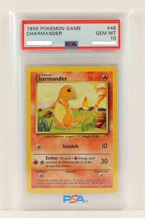 The Pokémon Company Pokémon Graded Card PSA 10 Base Set Catawiki