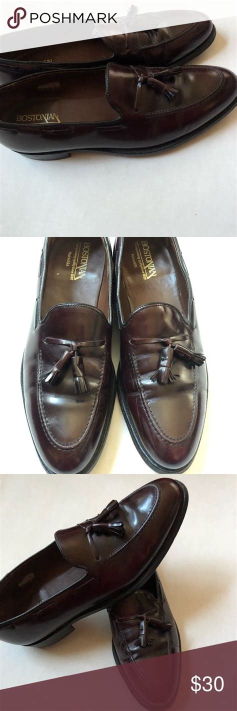 Bostonian Mens Loafers Tassel Brown Slip On Casual | Loafers men ...