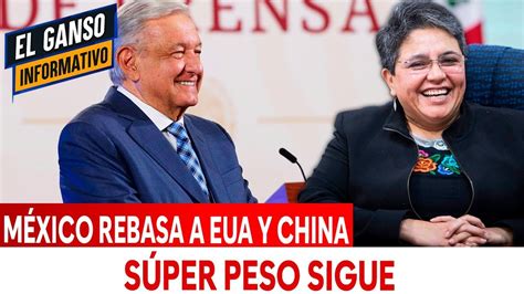 M Xico Rebasa A Eua Y China S Per Peso Sigue Youtube