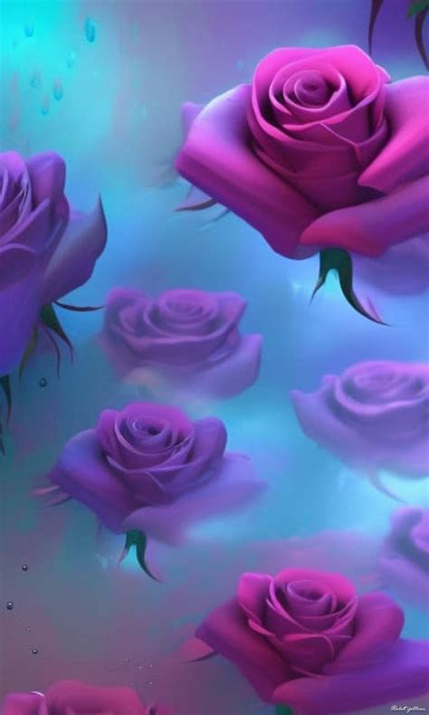 purple roses wallpaper by xRebelYellx on DeviantArt