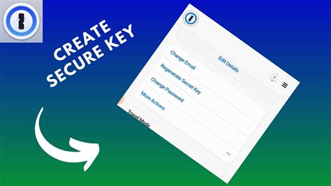 How To Create A Secure 1password Key Youtube