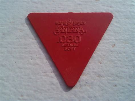 Santana Vintage Guitar Picks And Things