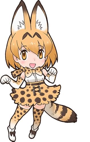 パネルに使用されているサーバルのイラスト。 東武動物公園で「けものフレンズ」ステッカー配布、築田行子出演のガイド企画も 画像ギャラリー