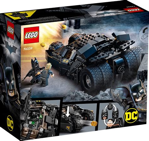 Brickfinder LEGO DC Batman Batmobile Tumbler Duel With Scarecrow