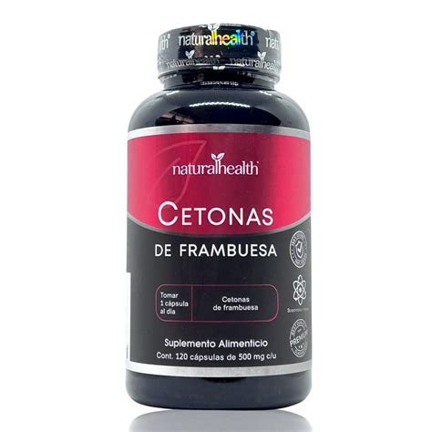 Cetonas de Frambuesa 120 cápsulas Natural Health negro Walmart en línea