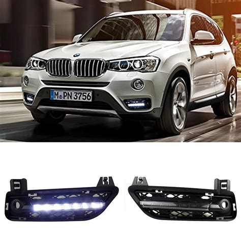 Car Led Drl Daytime Running Lights For Bmw X F Daylight