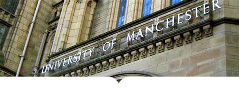 University of Manchester courses and application information