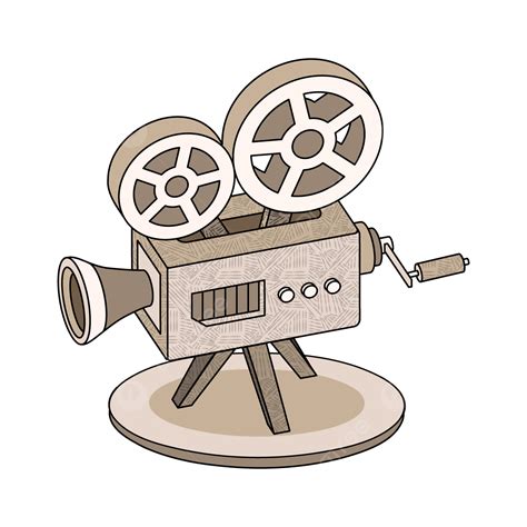 Old Movie Projector Clipart