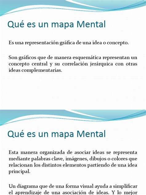 Qué Es Un Mapa Mental | PDF