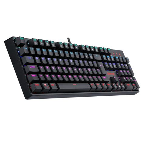 Teclado Óptico Gamer Redragon Surara Pro RGB Noobi