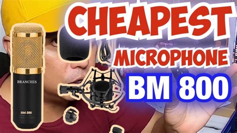 MIC BM 800 Unboxing Installation First Impression YouTube