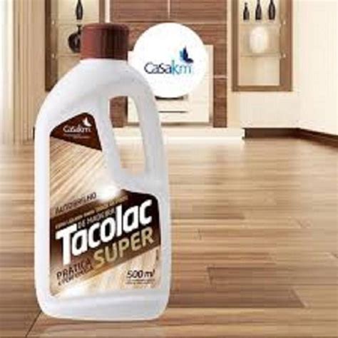 Kit 6 Tacolac Cera Líquida Para Pisos De Madeira 500ml Frete grátis