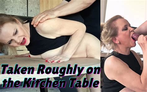 Blonde Milf Grob Auf Dem K Chentisch Genommen Xhamster