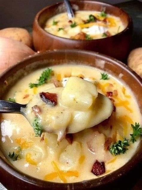 Creamy Potato Soup With Bacon Nutrition Facts