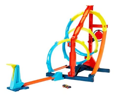 Hot Wheels Pista De Giros Sin Limites Track Builder Color Multicolor Cuotas Sin Inter S