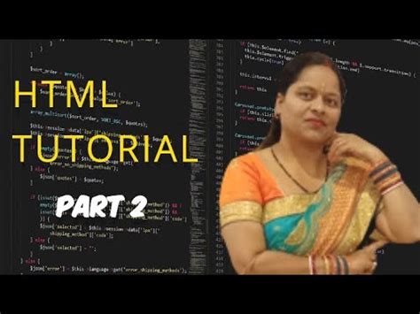 Html Tutorial Part Html Basic Tutorial Part Youtube