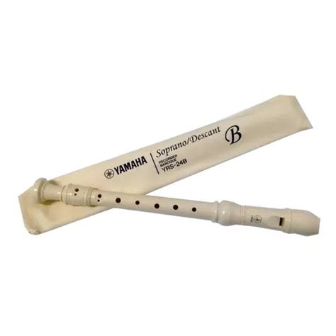 12 Flautas Soprano Doce Barroca Yamaha Yrs 24b Promoção