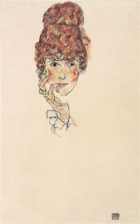 Female Portraits By Egon Schiele Wikimedia Commons Egon Schiele