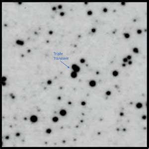 The Mystery Of The Disappearing Trio Of Stars Palomar Observatory