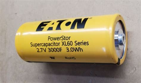 Eaton Xl Powerstor Axial F Super Capacitor V Wh Ebay