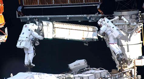 NASA Astronauts Aboard International Space Station Prepare For Series