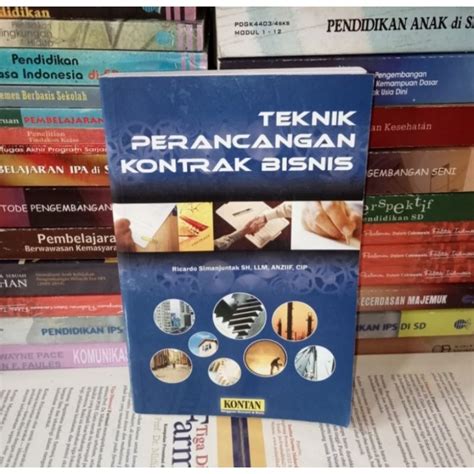 Jual BUKU ORI TEKNIK PERANCANGAN KONTRAK BISNIS Shopee Indonesia