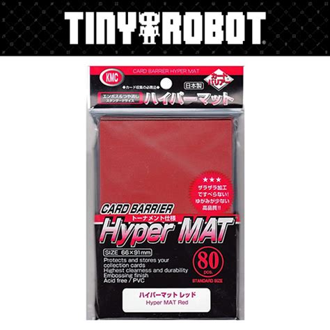 Kmc Sleeve Hyper Mat Standard Size Mat Redtcg Shopee Malaysia