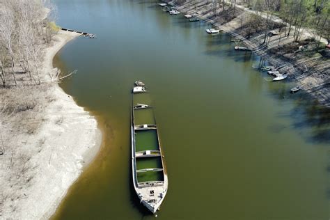 La siccità estrema del fiume Po Focus it