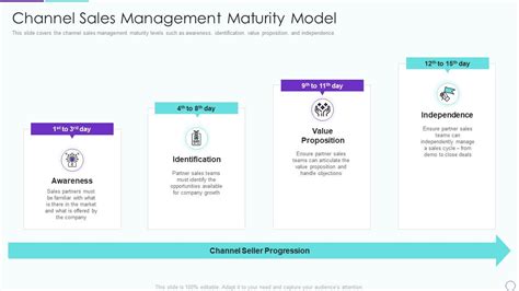 Channel Sales Management Maturity Model Partner Relationship Management