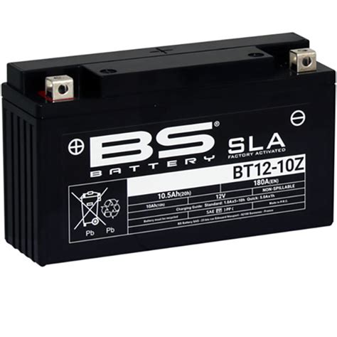 Bs Batteries Motorcycle Battery Bt Z Sla Sealed Lead Acid Free