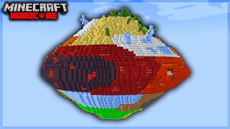 I Build A Planet In Minecraft Hardcore Hindi Youtube