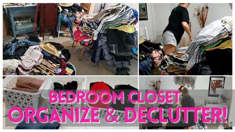 Small Closet Organizationextreme Declutter And Organizecloset