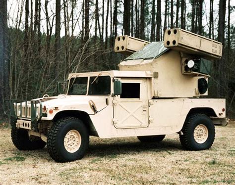 Hmmwv Avenger 4 Wheeled Mobile Air Defense Missile System Adms