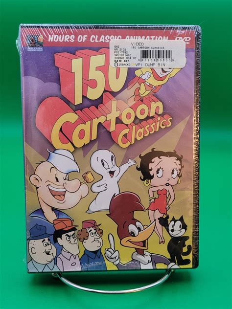 150 Cartoon Classics DVD 2006 4 Disc Set 4 Dvds Etsy