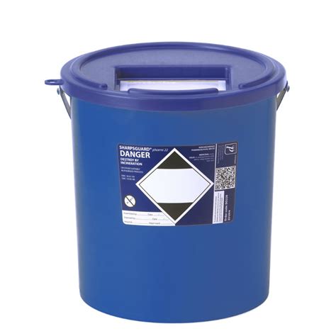 Sharpsguard Pharmi L Medicinal Waste Container Case Of Health