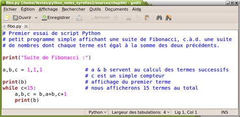 Apprendre Programmer Avec Python