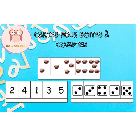 Cartes Pour Bo Tes Compter