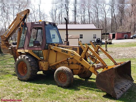 Ji Case 580e Backhoe Loader Tractor Photos Information