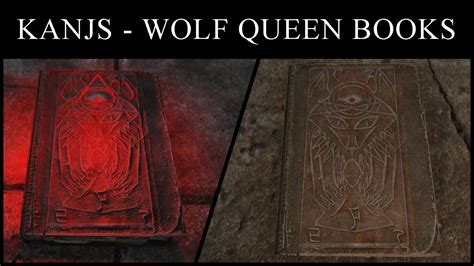 Kanjs The Wolf Queen Books up to 4k モデルテクスチャ Skyrim Special