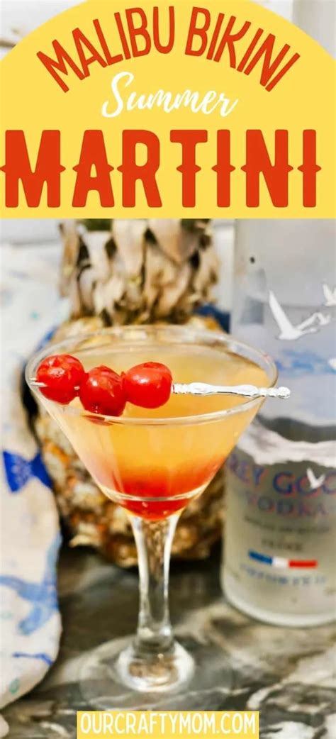 Make A Malibu Bikini Martini Perfect For Summer Sipping