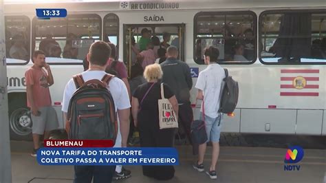 Nova Tarifa Do Transporte Coletivo Passa A Valer Em Fevereiro