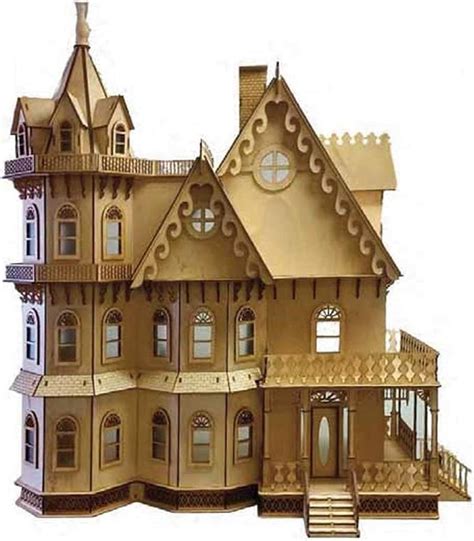 Dolls House Miniature 1 12 Lazer Cut Leon Gothic Victorian Mansion Flat