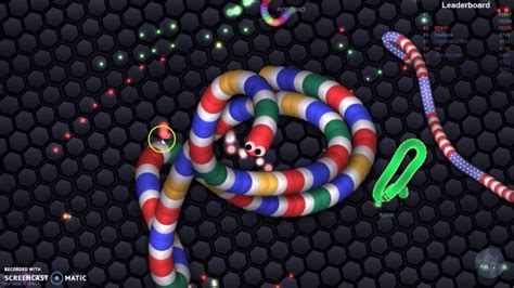 I Finally Got In The Leaderboard Slither Io Youtube