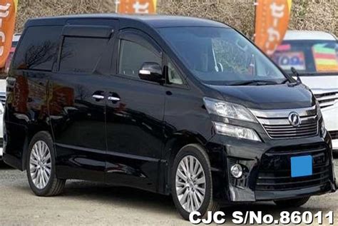 2013 Toyota Vellfire Black for sale | Stock No. 86011 | Japanese Used ...