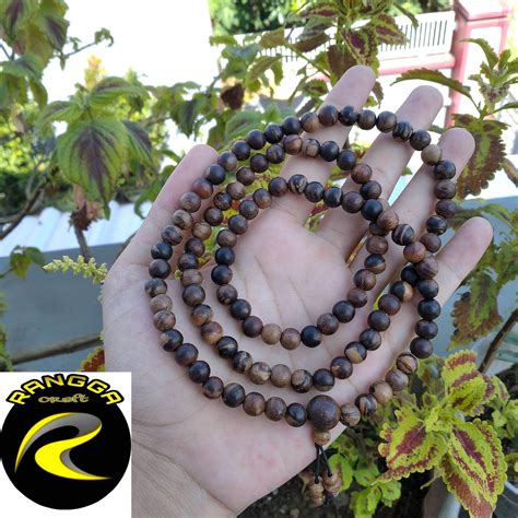 Tasbih Budha Japamala 108 Kayu Gaharu Wangi Lazada Indonesia